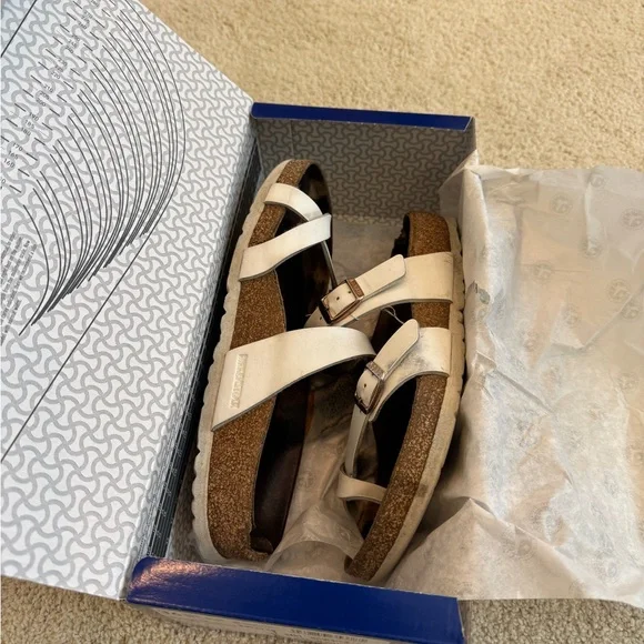 Birkenstock White Mayari Sandals - Picture 7 of 7